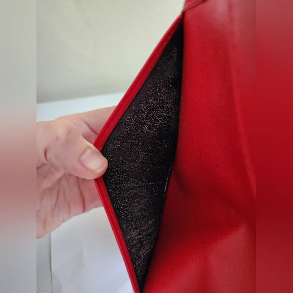 Louis Vuitton Red Epi Leather Wallet - Picture 6 of 9